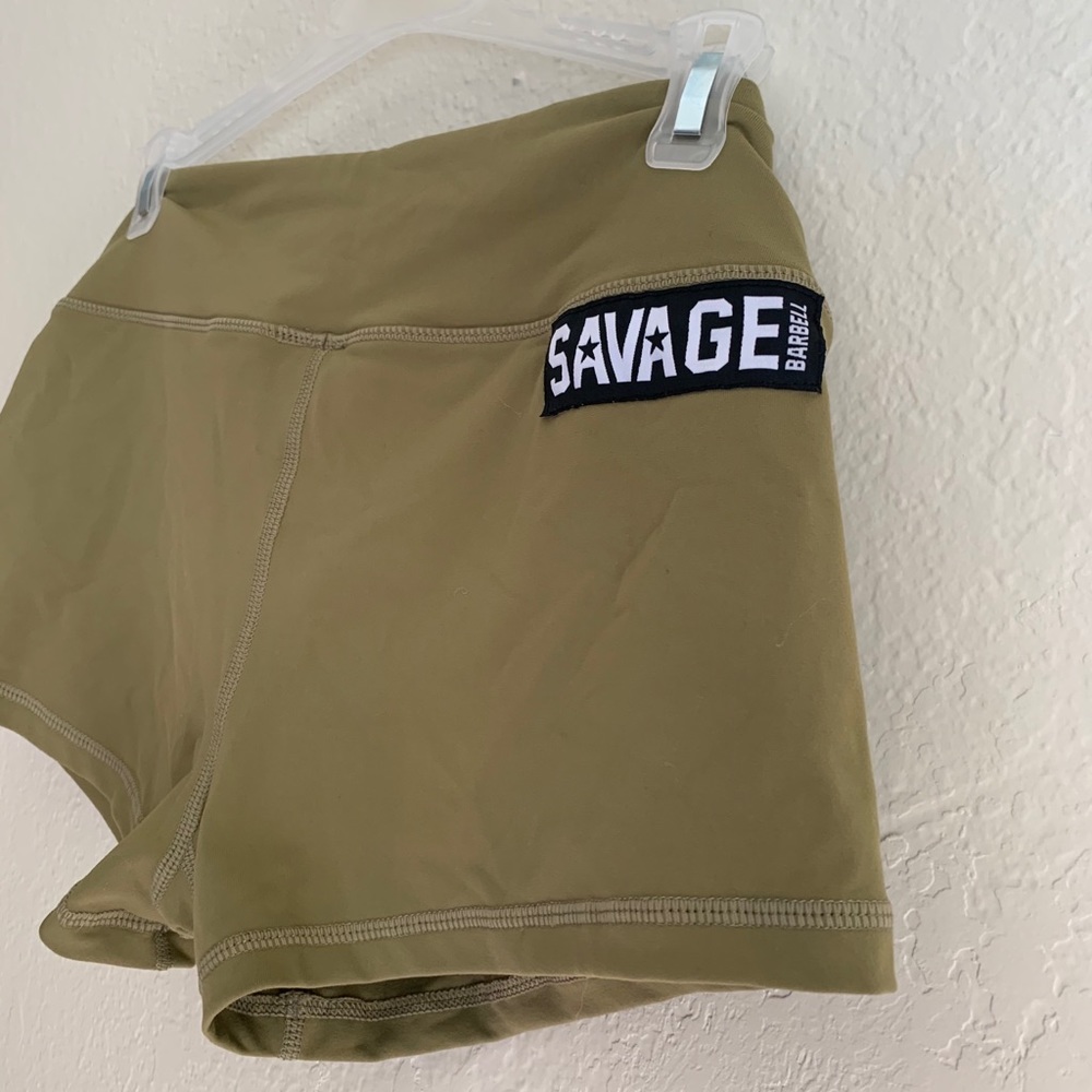 Savage barbell shorts!